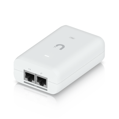 Adaptador PoE+ 2.5G / hasta 30 W / 48V 0.65A / (2) Puertos RJ45 MultiGigabit 2.5G / Salida PoE+ / LED Indicador / Ideal pa...