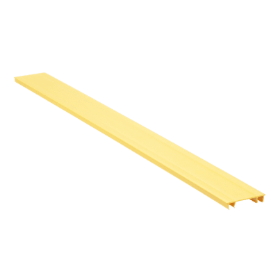 PANDUIT HC2YL10 - Tapa para Canaleta Ranurada Tipo H / 2 in Ancho / 3048 mm Largo / 10 pies Largo / Amarillo | SIERRA STORE