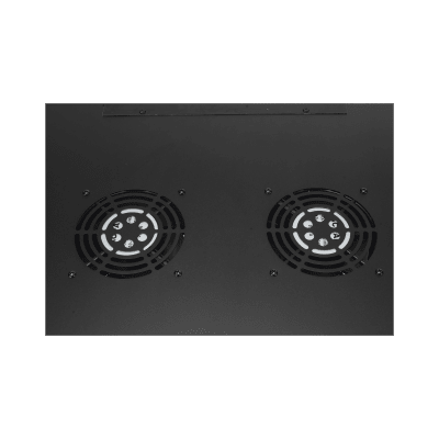 Gabinete de Pared 19" / 6U / 600 x 550 x 368 mm (23.6 x 21.7 x 14.5 in) / Carga Estática 60 kg / IP20 / Ventiladores AC / Panel | SIERRA STORE