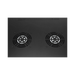 Gabinete de Pared 19" / 6U / 600 x 550 x 368 mm (23.6 x 21.7 x 14.5 in) / Carga Estática 60 kg / IP20 / Ventiladores AC / Panel | SIERRA STORE