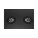 Gabinete de Pared 19" / 6U / 600 x 550 x 368 mm (23.6 x 21.7 x 14.5 in) / Carga Estática 60 kg / IP20 / Ventiladores AC / Panel | SIERRA STORE