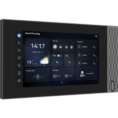 Estación Interior SIP Fanvil i554W / Pantalla Táctil 7" 1024×600 / Wi-Fi 6 / Video 1080p H.265 / 8 Entradas de Alarma / PoE / RS-485 | SIERRA STORE