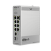 Switch Industrial PoE / 8 Puertos Gigabit PoE / 270W Budget / Uplink SFP / DIN-Rail / -30°C a 65°C / Fanless | SIERRA STORE