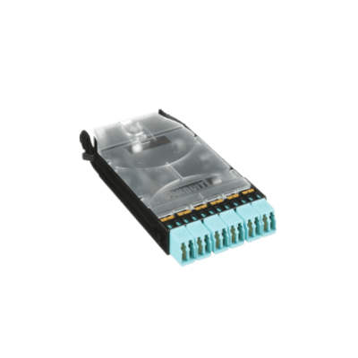 PANDUIT FHSZO-12-10P - Cassette HD Flex de 12 Fibras Multimodo OM4, de MPO a 6 Conectores y Precargado con 12 Pigtails LC Duplex | SIERRA STORE