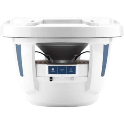 Subwoofer Náutico 10" / 250 W RMS / 4 Ω / Cono de Polipropileno / Rejilla Clásica Blanca / Deflector Infinito o Caja Cerrada / Marino | SIERRA STORE