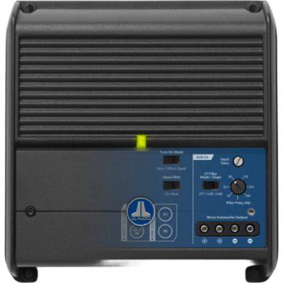 Amplificador de Subwoofer Náutico y para Automóvil Monobloque / 300 W RMS a 2 Ω / 200 W RMS a 4 Ω / Clase D / Respuesta de Frecuencia | SIERRA STORE