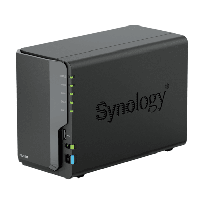 NAS DiskStation DS225+ | 2 Bahías | Intel Celeron J4125 | 2 GB DDR4 | Hasta 40 TB | Puertos 1GbE y 2.5GbE | USB 3.2 Gen 1 ...