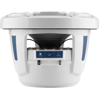 Bocinas Náuticas JL Audio M6 8.8" / Coaxial / LED Transflective / Rejilla Deportiva Blanca / 125 W RMS / 4 Ω / Respuesta 38 Hz-20 kHz | SIERRA STORE