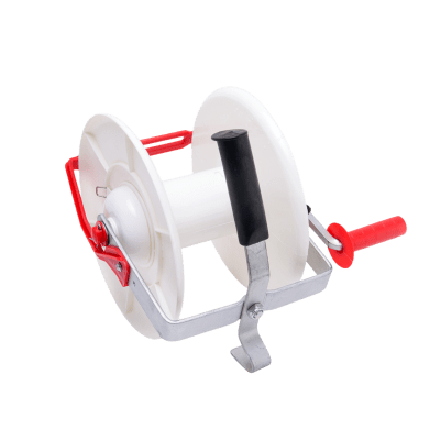 Carrete para Cerco Eléctrico / 260 x 360 mm (10.2 x 14.2 in) / Material PP y Metal / 1.7 kg / 3 Colores / Resistencia Mecánica Superior | SIERRA STORE