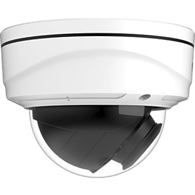 Domo IP Motorizado con IA / 2 Megapixel (1080p) / 90fps / 140dB Super WDR / VCA 2.0 / Smart IR II hasta 90 m (295 ft) / SIP / MicroSD | SIERRA STORE