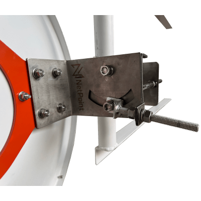 Antena Direccional / 2 ft / 5.9-7 GHz / Ganancia 32 dBi / SLANT de 45 ° y 90° / Incluye Jumpers con conector N-Macho a RPS...