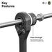 Juego de Dados de Impacto / Paso a Través / 39 Piezas / SAE y Métrico / Sistema KNECT / Adaptador 3/8" | SIERRA STORE