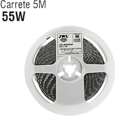 Tira LED de 5 metros / Luz Cálida 2700K /11W por metro / 24 VDC / 8 mm de Ancho / 120 LEDs por metro / Angulo de Luz de 140° / IP20 / | SIERRA STORE