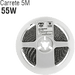 Tira LED de 5 metros / Luz Cálida 2700K /11W por metro / 24 VDC / 8 mm de Ancho / 120 LEDs por metro / Angulo de Luz de 140° / IP20 / | SIERRA STORE