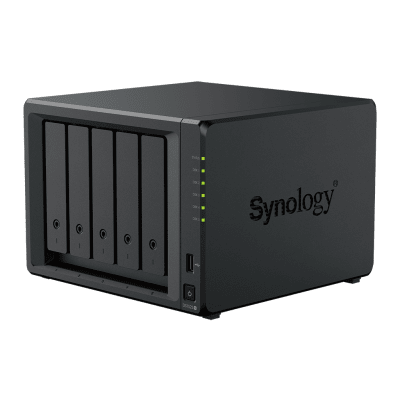 NAS DiskStation DS1525+ | 5 Bahías | Expansión hasta 15 Bahías | 2 Puertos 2.5GbE | Soporte 10GbE | Almacenamiento en Cach...