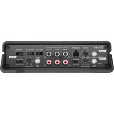 Amplificador de Sistema para Coche / 5 Canales / 700 W / Clase D / 4 x 75 W RMS + 1 x 180 W RMS a 4 Ω / 4 x 100 W RMS + 1 x 300 W RMS | SIERRA STORE