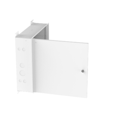 PANDUIT MSICE24 - Gabinete Multi-propósito para Cielo Raso, Puerta con Bisagras y Cerradura, Fabricado en Acero, Color Blanco | SIERRA STORE