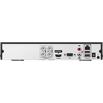 HIKVISION DS7204HUHIS1/XT - DVR 4 Canales TURBOHD + 4 Canales IP / 8 Megapixel (4K) / Audio Bidireccional / GUANLAN / 1 Bahia de Disco | SIERRA STORE