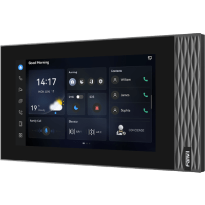 Estación Interior SIP Fanvil i554W / Pantalla Táctil 7" 1024×600 / Wi-Fi 6 / Video 1080p H.265 / 8 Entradas de Alarma / PoE / RS-485 | SIERRA STORE