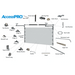 ACCESSPRO APDOOR-89 - Puerta de Garage Seccional / 8 x 9 pies (2.44 x 2.74 m) / Panel Calibre 26 / Aislamiento Poliuretano 42 mm / 6 | SIERRA STORE