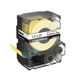 PANDUIT T150X000VXM-BK - Cinta Continua de Vinilo / 36 mm Ancho / 7 m Largo (23 ft) / Negro sobre Amarillo / Interior-Exterior | SIERRA STORE