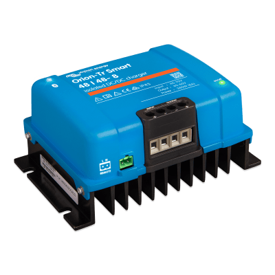 Cargador CC/CC Aislado Orion-Tr Smart / 48V a 48V, 8A / Baterías de Plomo y Litio/ IP43 | SIERRA STORE