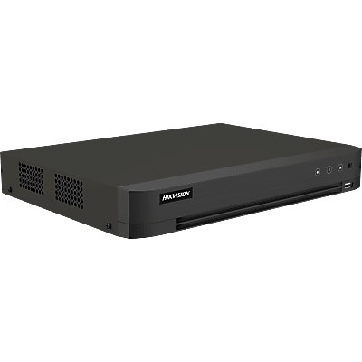 HIKVISION DS7216HUHIS2/XT - DVR 16 Canales TURBOHD + 16 Canales IP / 8 Megapixel (4K) / Audio Bidireccional / GUANLAN / Audio | SIERRA STORE