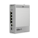 Switch Industrial PoE / 4 Puertos Gigabit PoE++ (802.3bt) 90W / 1 Puerto Gigabit + 1 SFP / Fanless / DIN-Rail / -30°C a 65°C / | SIERRA STORE