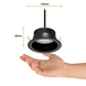 Luminario LED Empotrado Techo KAMUY / 20 W / 1440 lm / 3000 K Luz Cálida Brillante / 100-277 V / IP20 / Carcasa Plástico Negro / No | SIERRA STORE