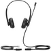 Diadema Alámbrica / Audio HD / Cancelación de Ruido Pasiva / Conexión QD a RJ9 / Almohadillas de Cuero / Brazo Flexible 330° | SIERRA STORE