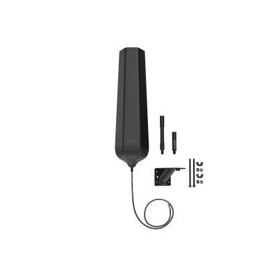 Antena Exterior Omnidireccional / Multibanda 617-2200 MHz / Ganancia 6.0-7.5 dBi / IP67 / -40°C a 80°C / Montaje Incluido | SIERRA STORE