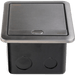 Caja de Piso IP44 con GFCI / 20 A / 2500 W / AUTOTEST / Acero Inoxidable / Push to Open / Protección Aguas Abajo / Seguridad TR / Uso | SIERRA STORE
