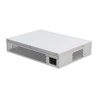 Switch MikroTik con 16 Puertos Gigabit Ethernet / 2 Puertos SFP+ 10G / Filtrado MAC y VLANs / SwOS Configuración Web MIKRO...