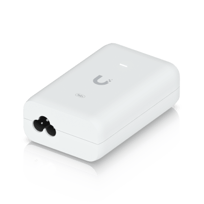 Adaptador PoE+ 2.5G / hasta 30 W / 48V 0.65A / (2) Puertos RJ45 MultiGigabit 2.5G / Salida PoE+ / LED Indicador / Ideal pa...
