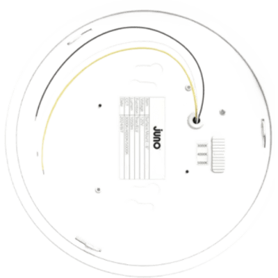 LUMINARIA LED MONTAJE SUPERFICIAL/ 4"/ 3CCT Conmutable 3000K-4000K-5000K / 90 CRI / 120V Triac Regulable / Apto para lugares húmedos | SIERRA STORE
