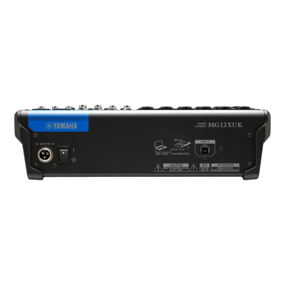 Mezcladora de Audio Analógica / 12 Canales / 6 Entradas Micrófono-Línea / 2 Entradas Estéreo / Efectos Integrados / USB / Phantom +48V | SIERRA STORE