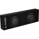 Subwoofer con Caja para Coche JL Audio MicroSub W3 / Dual 8" / 500 W RMS / 2 Ω o 4 Ω / Carcasa con Puertos / Terminal de 5 Vías | SIERRA STORE