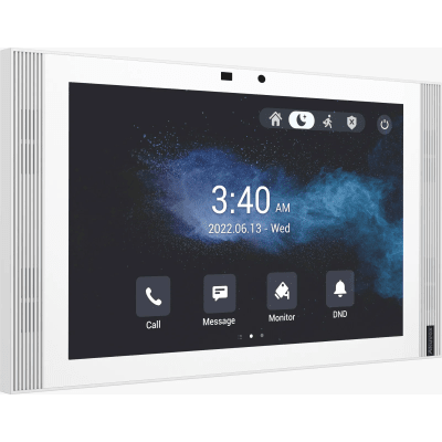 Monitor Táctil IP / 10" IPS LCD / Android 12 / Wi-Fi 6 / PoE 802.3af / 8 Entradas de Alarma / SIP / Gestión Cloud | SIERRA STORE