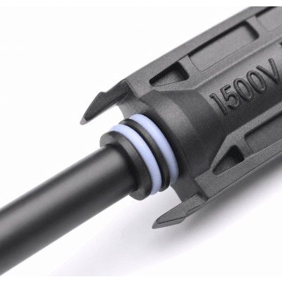 Conector Solar MC4 LONGi Sea-Shield / 1500 Vcc / 40 A (IEC) / 30 A (UL) / IP68 Sumergible 1.2 m (3.9 ft) / Doble Anillo de Sellado / | SIERRA STORE