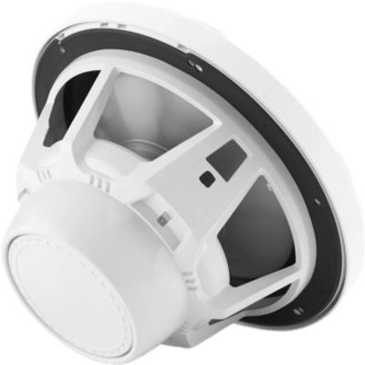 Subwoofer Náutico / 10" / LED RGB / Rejilla Deportiva Blanca / 175 W RMS / 4 Ω / Deflector Infinito / Cono de Polipropileno Relleno de | SIERRA STORE