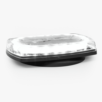 Minibar LED / 10 Pulgadas / 48 LEDs / 91 Patrones de Destello / 12-24 VDC / Base Magnética / Ámbar/Claro | SIERRA STORE