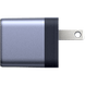 Cargador Rápido GaN de 45W / 1 Puerto USB-C / PD3.0-PPS-QC3.0 / Ultracompacto 36.1×30.7×30.7 mm (1.42×1.21×1.21 in) / Carcasa Ignífuga | SIERRA STORE