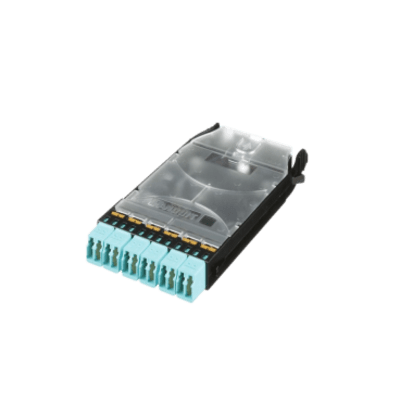 PANDUIT FHSZO-12-10P - Cassette HD Flex de 12 Fibras Multimodo OM4, de MPO a 6 Conectores y Precargado con 12 Pigtails LC Duplex | SIERRA STORE