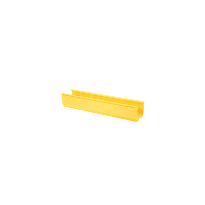 PANDUIT FR4X4YL10 - Canaleta de Enrutamiento de Fibra Óptica / 4x4 pulgadas / PVC Rígido UL 94V-0 / 3 m (9.8 ft) de Largo / Radio de | SIERRA STORE