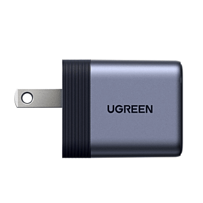 Cargador Rápido GaN 65W / 1 Puerto USB-C / Ultra-Compacto / Enchufe Plegable / GaNInfinity / Thermal Guard | SIERRA STORE