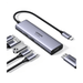 Hub USB-C 6 en 1 / HDMI 4K@60Hz / 2x USB-A 3.2 Gen 2 (10 Gbps) / 2x USB-C 3.2 (10 Gbps) / PD 100W / Compatibilidad Univers...