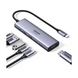 Hub USB-C 6 en 1 / HDMI 4K@60Hz / 2x USB-A 3.2 Gen 2 (10 Gbps) / 2x USB-C 3.2 (10 Gbps) / PD 100W / Compatibilidad Univers...