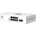 Switch PoE No Administrable / 8 Puertos 10/100 Mbps PoE / 2 Puertos Uplink 10/100 Mbps / Presupuesto PoE 76 W / Alcance PoE 250 m | SIERRA STORE
