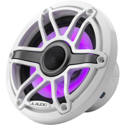 Bocinas Náuticas / 6.5" / Coaxial / 75 W RMS / LED Transflective / Rejilla Deportiva Blanca / 89.5 dB / 55 Hz-25 kHz / 4 Ω | SIERRA STORE