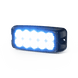 Luz LED de Advertencia / 10 LED de Alta Intensidad / Rojo/Azul / Montaje Superficial / 12-24 VDC / SAE Clase I / IP Resistente al Agua | SIERRA STORE